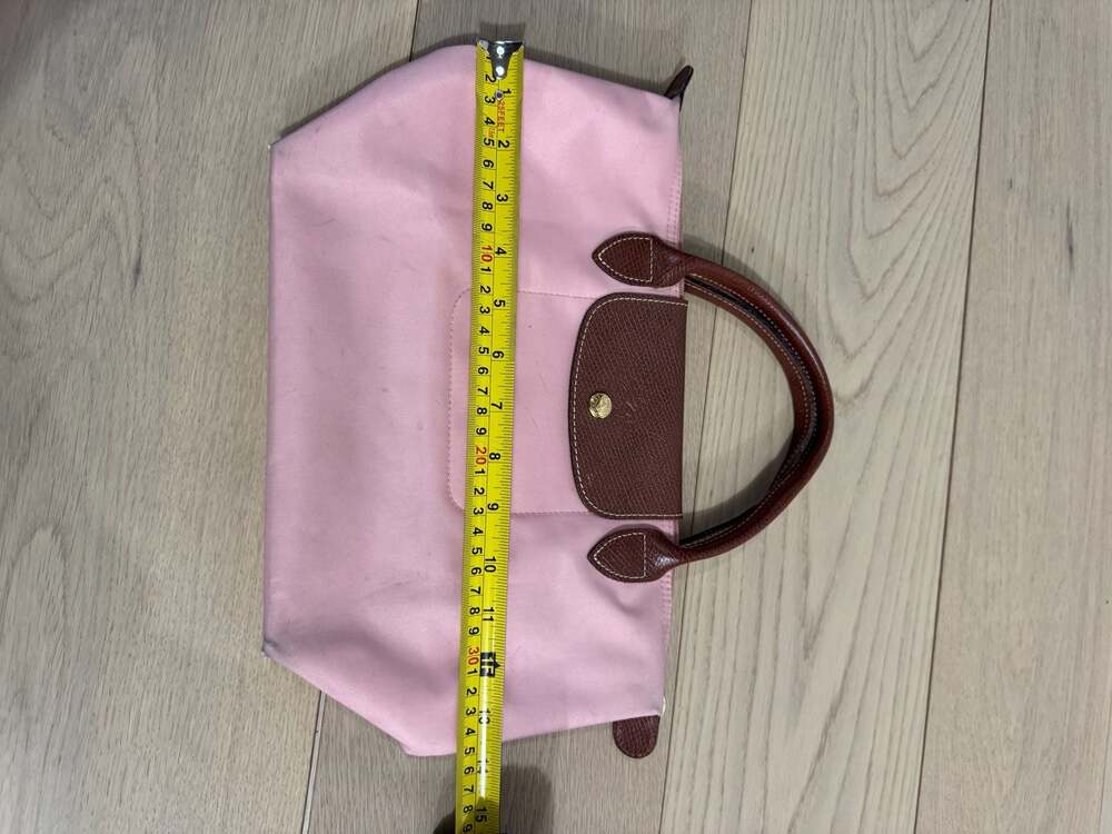 Longchamp Le Pliage Original Top Handle Bag, Small, Pink - Picture 4 of 9